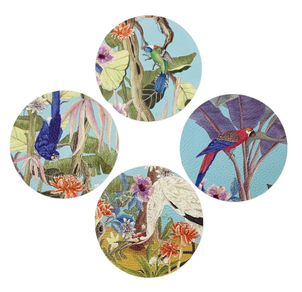 Palm Beach Paradise by Allison Cosmos Coasters